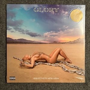 BRITNEY SPEARS Glory Limited Edition Deluxe 2XLP Opaque White Vinyl LP UO